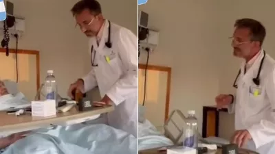 Un médecin chante à ses patients pour vivre un moment différent pendant leur hospitalisation et la vidéo est devenue virale