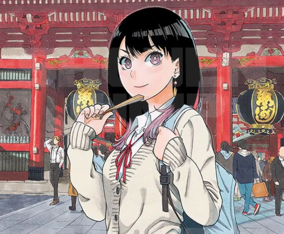 Akane-banashi raconte l'histoire de l'adolescente Akane Oaski qui cherche à venger son père en obtenant le plus haut rang en rakugo (Facebook shonenjump.com)