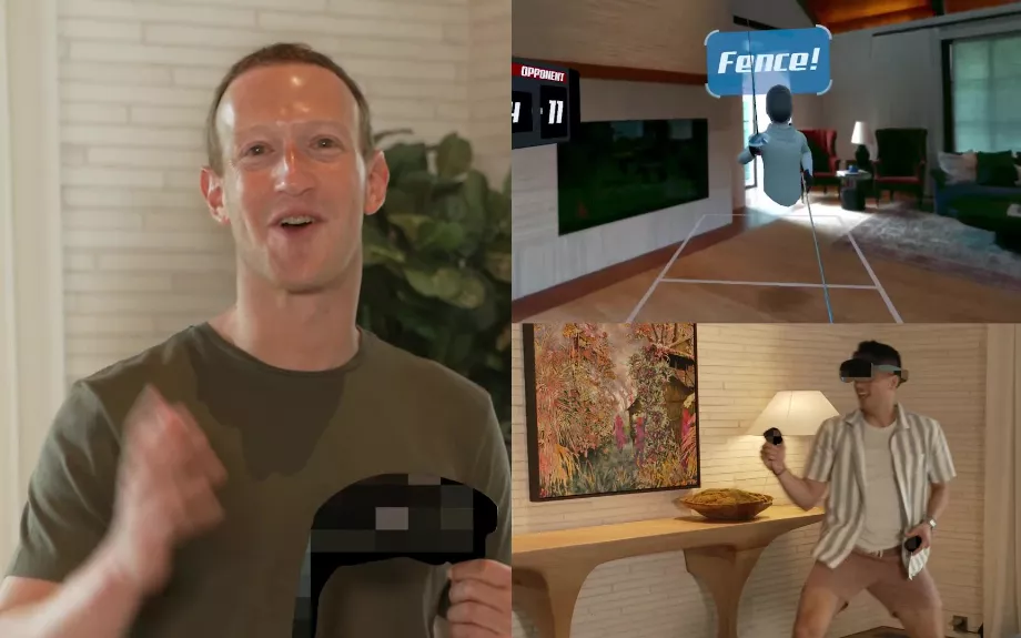Mark Zuckerberg ne pense pas que l'Apple Vision Pro soit meilleur que le Quest 3. (Instagram/Mark Zuckerberg)