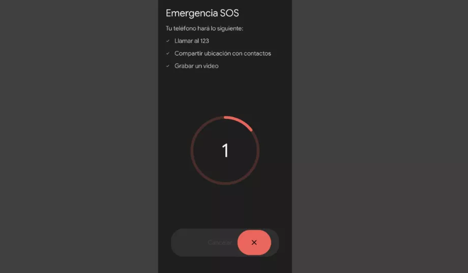 Le mode Alerte vous permet d'alerter les contacts d'urgence d'une situation dangereuse. (Infoba)