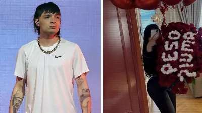 Featherweight a-t-il envoyé un énorme bouquet de ROSES à la femme avec qui son infidélité à Nicki Nicole a été révélée ? Ceci, nous le savons