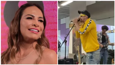 Sans emploi? Galan des feuilletons réapparaît en chantant dans Metro de CDMX ; Voilà à quoi ça ressemble après le scandale avec Fabiola Campomanes