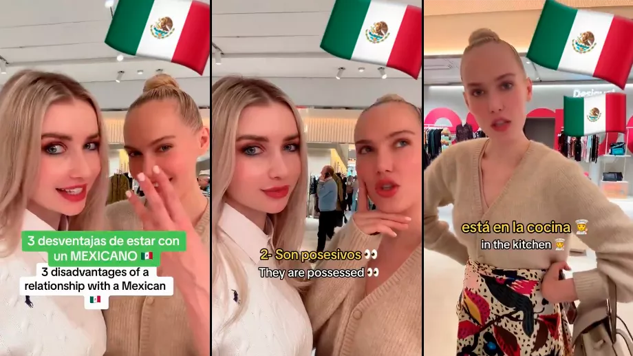 Les modèles européens ont laissé les hommes mexicains sous un très mauvais jour. Crédit :@AndresGuzman_92