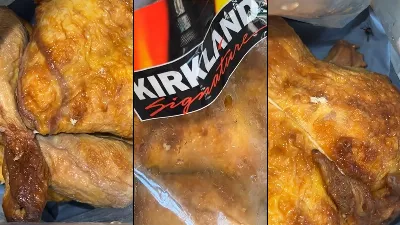 « Beurk ! » : Une femme trouve des larves dans du poulet rôti Costco ; l'affaire devient virale | VIDÉO