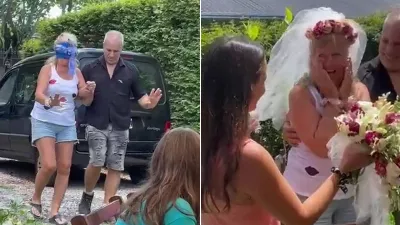 Le renouvellement surprise des vœux qui a conquis TikTok : pleurs, discours émus et ovation