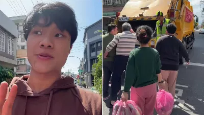 Il a montré le processus surprenant de sortie des poubelles en Chine et sa vidéo est devenue virale