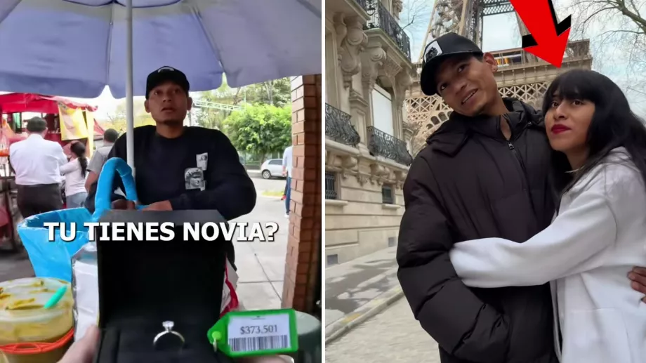 L'entrepreneur en paniers de tacos a été surpris par la proposition de l'influenceur. (Tiktok @AlexisOmman)