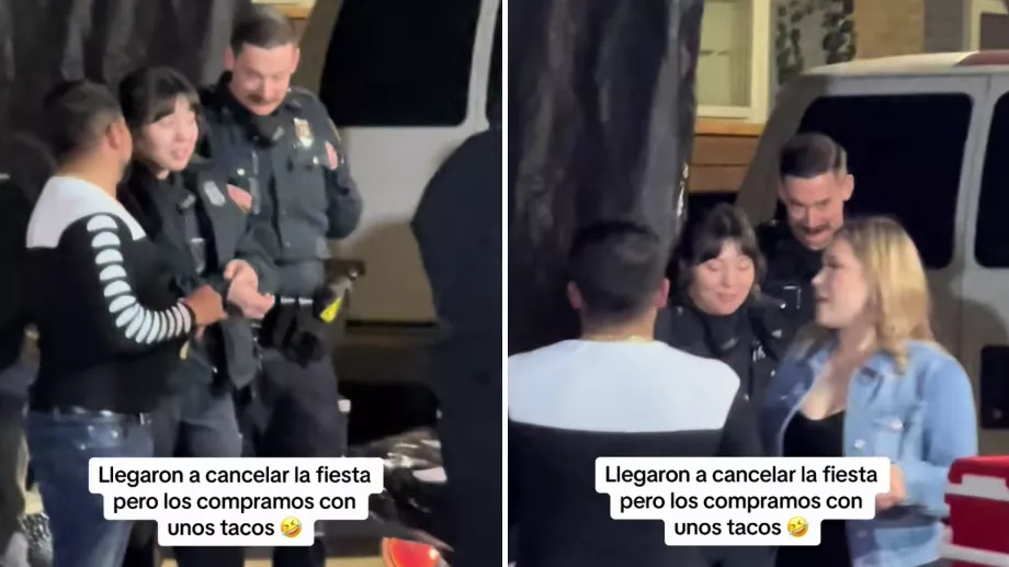 Au début, ils étaient timides, mais ils ont finalement décidé d'accepter. (Tiktok @Yanet)