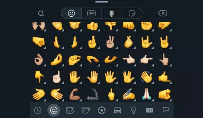 Que signifie chacun des émojis de main ?