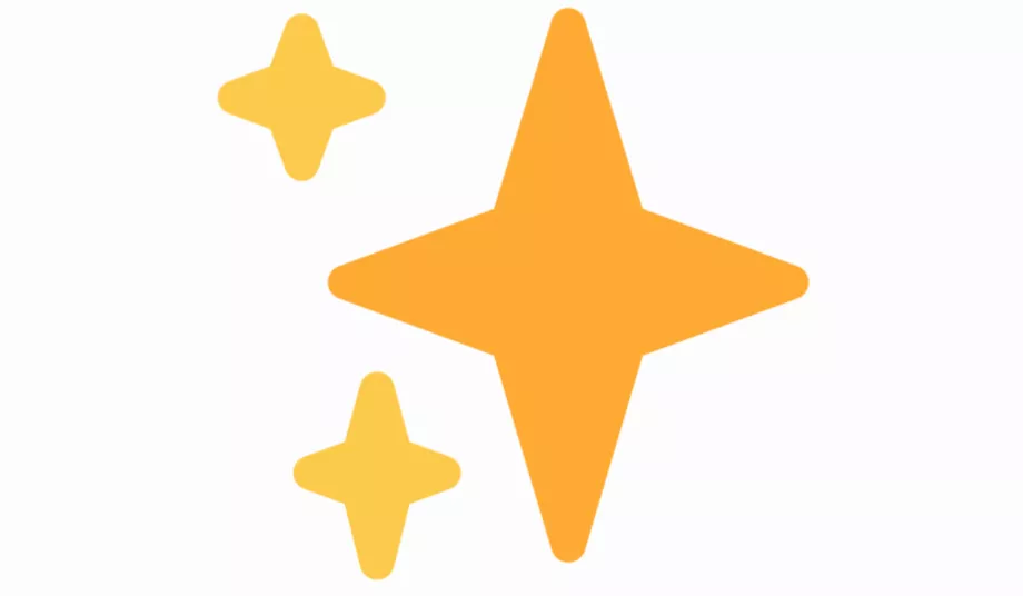 Des étincelles Emoji. (EmojiTerre)