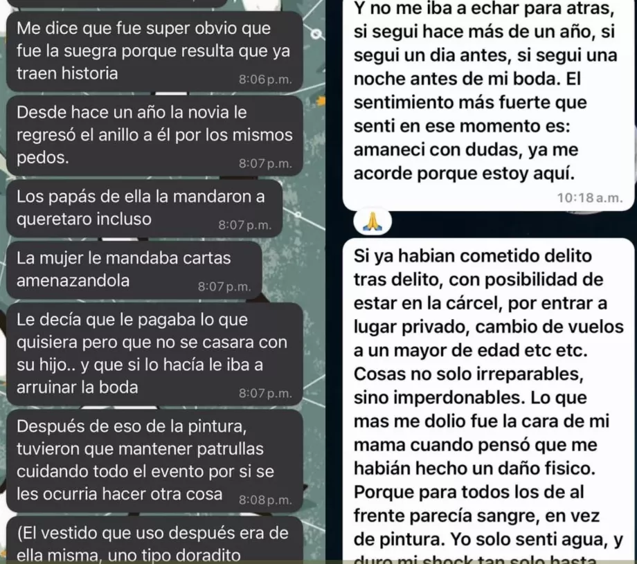 La femme a accusé son fils de possession de drogue pour qu'il ne se marie pas. (X/ @fulanodeobregón)