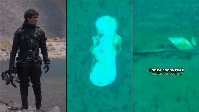 Un homme plonge dans les lagons du Nevado de Toluca et trouve des déchets au fond | VIDÉO VIRALE