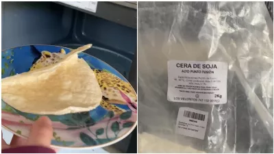 Une femme prépare des quesadillas et confond la cire de bougie avec du fromage ; Sa solution a suscité la polémique dans les réseaux | VIDÉO
