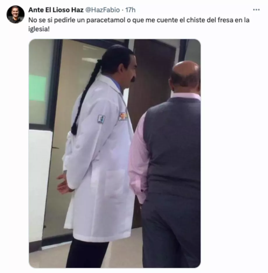 Les internautes réagissent à la grande ressemblance. (Capture : X)