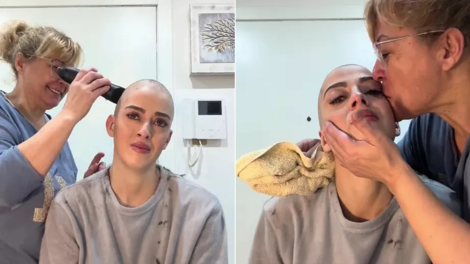 Une bataille partagée : le combat courageux de Ruth contre la leucémie se reflète dans un moment d'émotion partagé avec sa mère sur TikTok