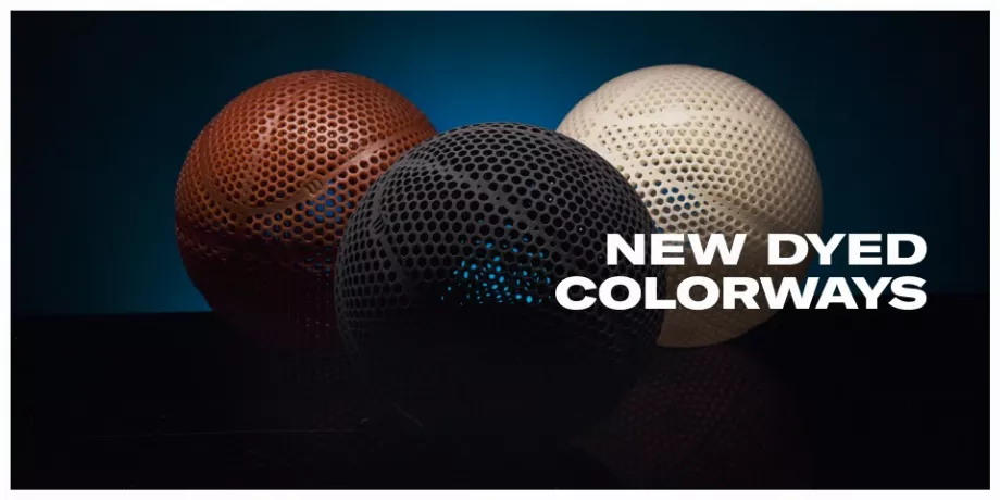 La balle airless est disponible en trois couleurs. (Wilson)