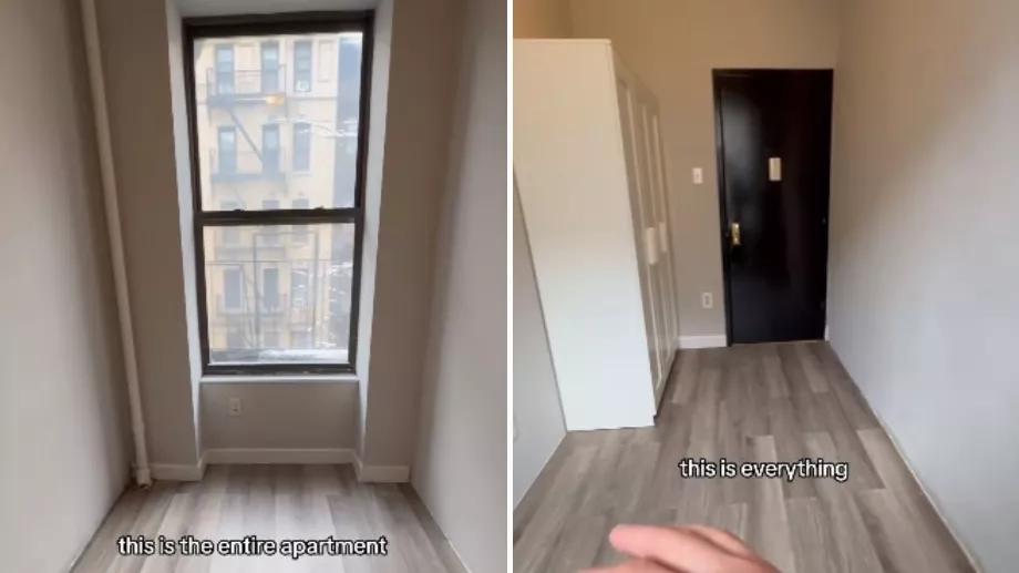 L'appartement atteint à peine 10 mètres. (Instagram @realtoromer)