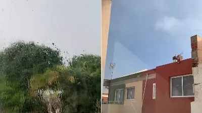 Il a montré à quoi ressemble la vie aux îles Canaries et a attiré l'attention sur les réseaux en raison de la rareté du climat.