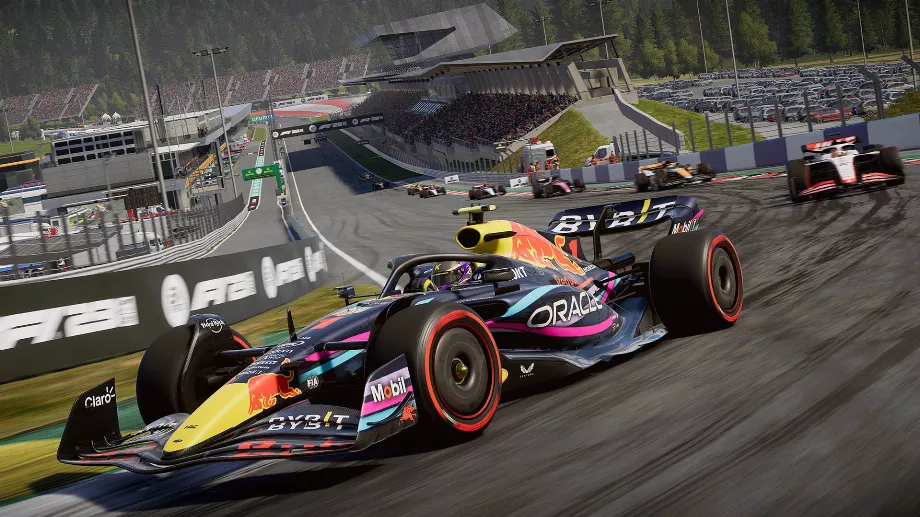 Le simulateur de course EA Sports F1 23. (EA Sports)