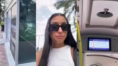 Une jeune Argentine qui vit à Dubaï a montré ce que signifie voyager en transports en commun dans cette ville