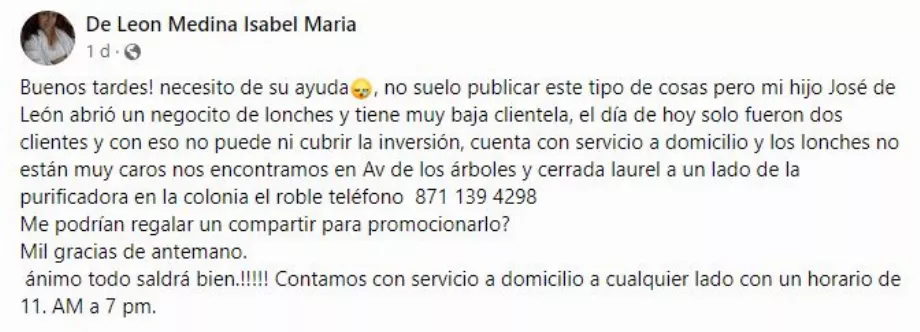 Le message d'une mère sur les affaires de son fils qui a ému les réseaux. (Facebook)