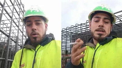 Ils interrogeèrent un maçon ; Ils lui ont dit qu'il aurait dû étudier et sa réponse est devenue virale.