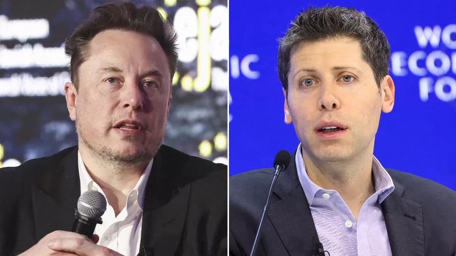 Elon Musk et Sam Altman