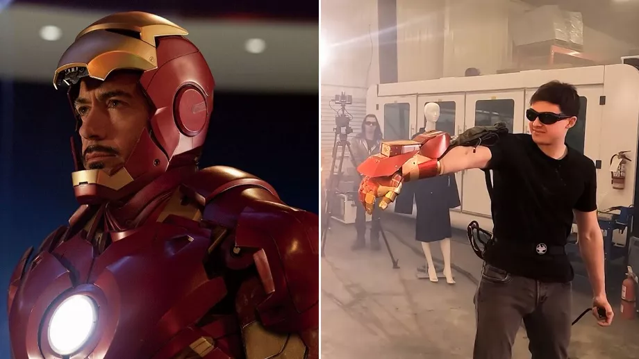 Les personnes derrière la recréation du gant d'Iron Man sont Hacksmith Industries. (Photocomposition : Infobae)