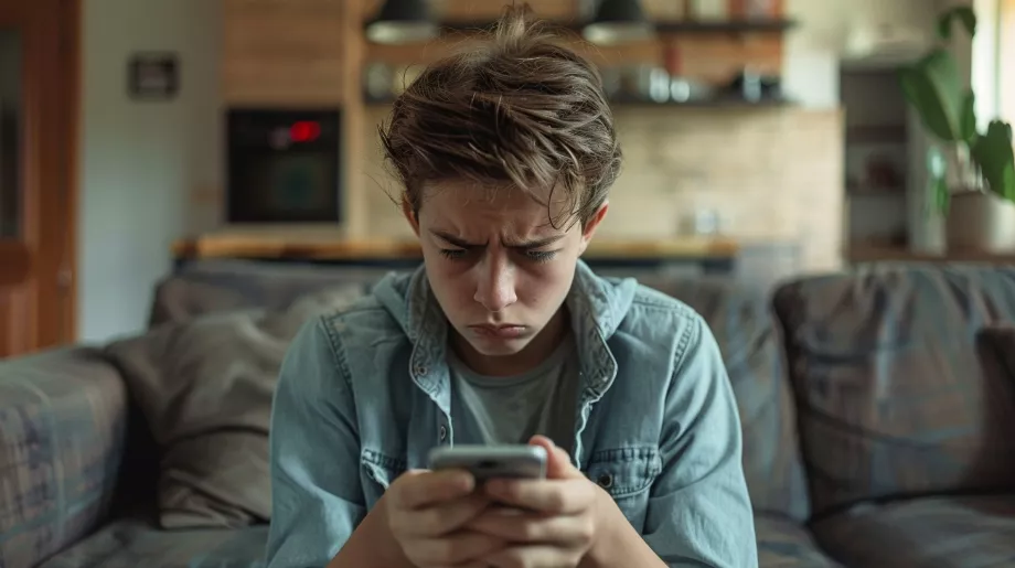 La présence prolongée d'un mineur sur les réseaux sociaux peut nuire à sa santé. (Informations sur l'image illustrative)