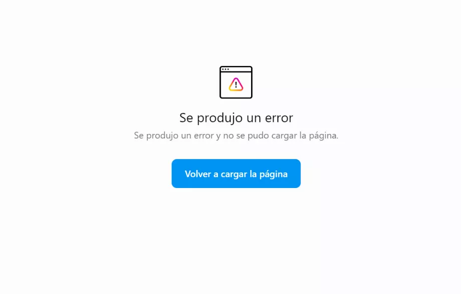 Le bug d'Instagram était présent dans les versions mobile et de bureau. (Photo : Instagram)