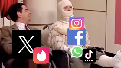Un méga black-out des réseaux sociaux sème la panique aujourd'hui 5 mars : « Rendez-vous sur Tinder » | MEMES