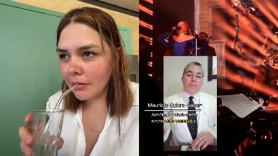 Seer assure que le mari de Yuridia a un amant et une autre famille ; la chanteuse se moque et 'gifle' son partenaire | VIDÉO