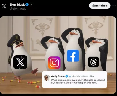 Elon Musk s'en prend à l'échec mondial d'Instagram et de Facebook
