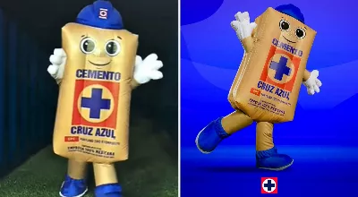 Il s'agit de 'Costalito', la nouvelle poutargue Cruz Azul qui a conquis le cœur des fans