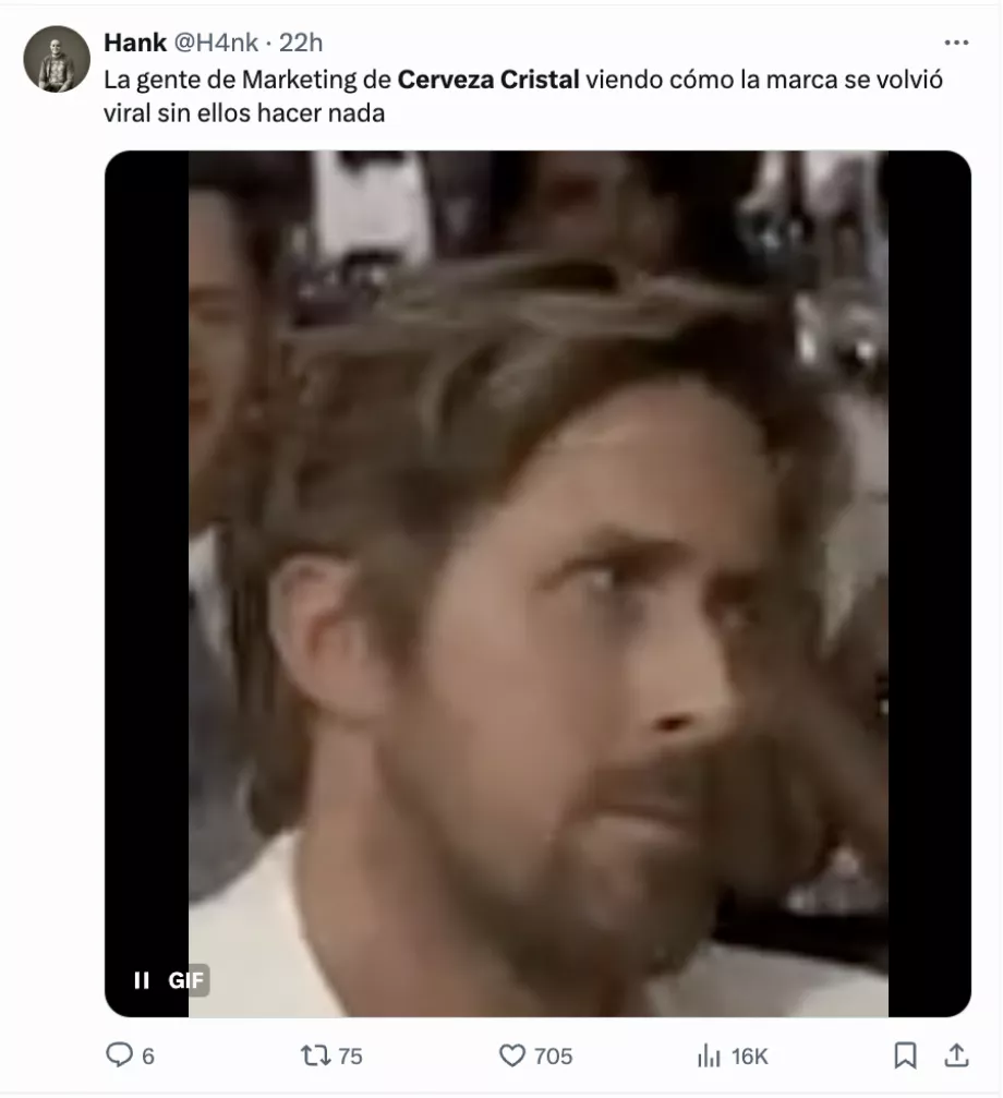 Les réseaux sociaux ont rendu virale une campagne publicitaire d’il y a vingt ans. (Capture : X)
