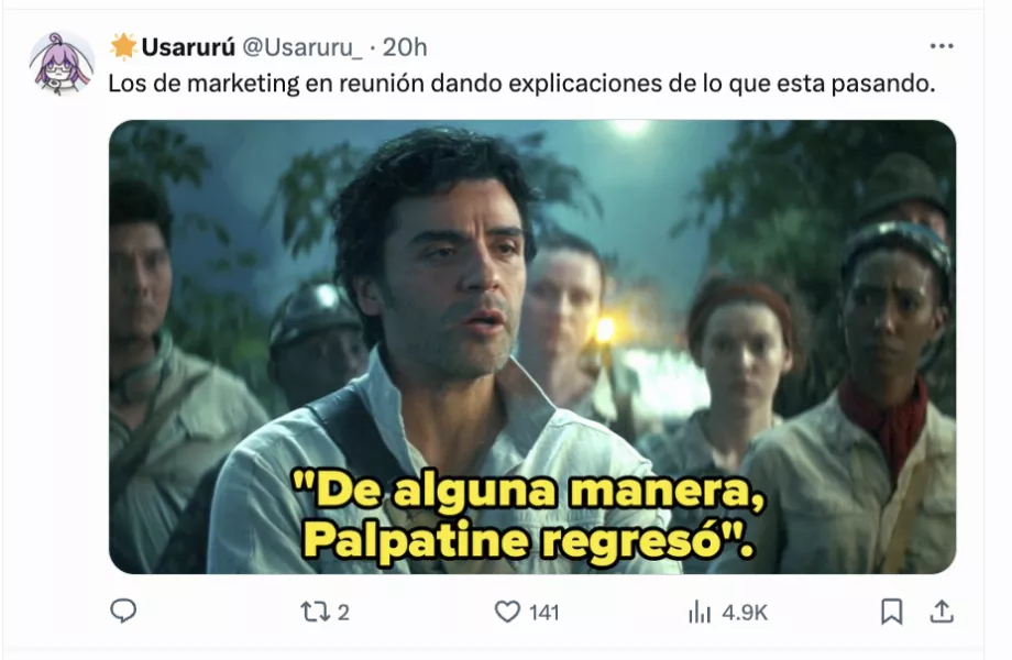 La marque est devenue virale deux décennies plus tard. (Capture : X)