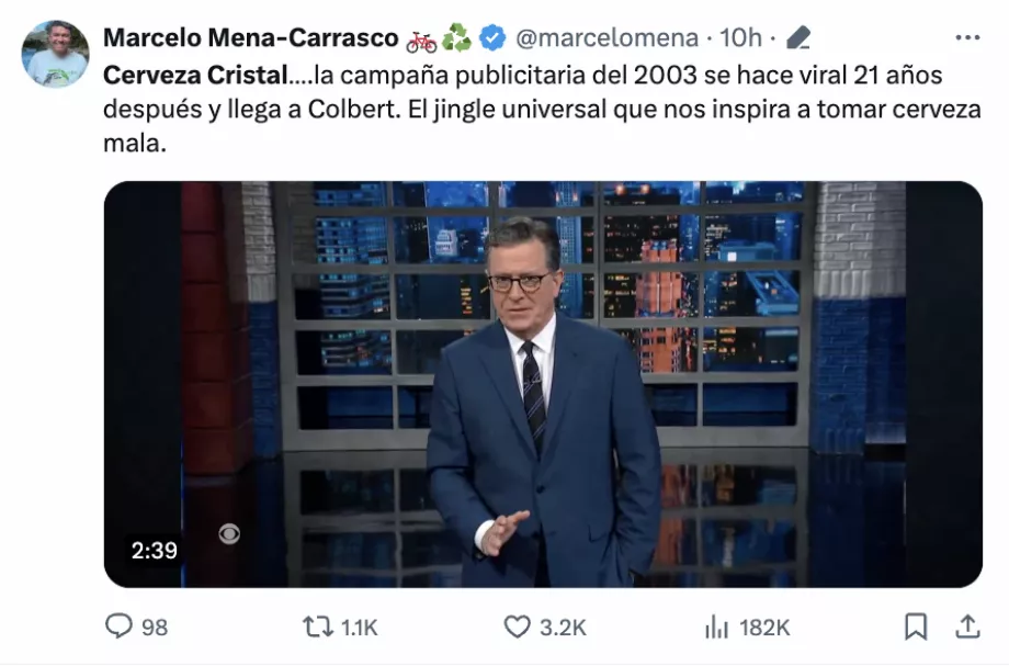 La marque est devenue virale deux décennies plus tard. (Capture : X)