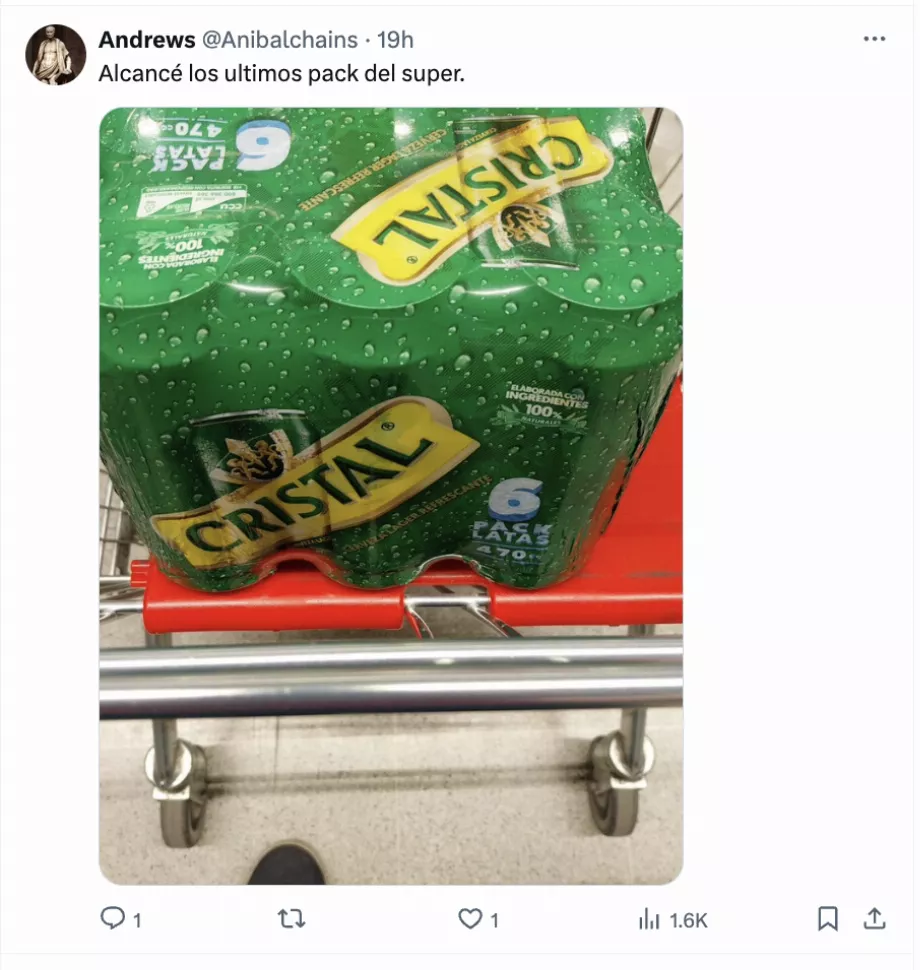 Les réseaux sociaux ont rendu virale une campagne publicitaire d’il y a vingt ans. (Capture : X)