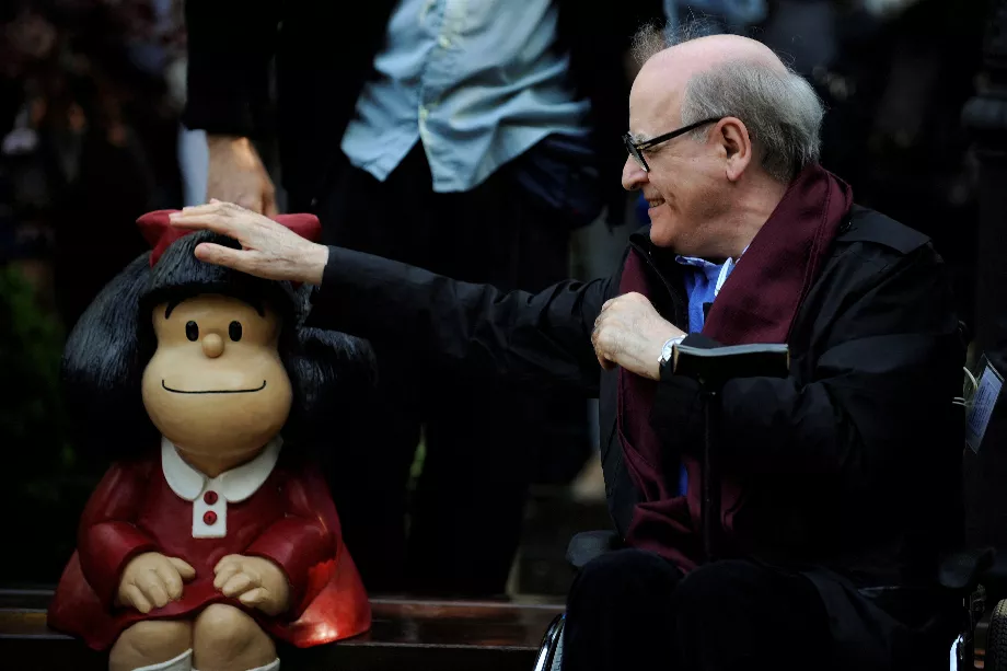 Joaquín Salvador Lavado Tejón a laissé un héritage toujours d'actualité et les nouvelles technologies se sont chargées de s'en souvenir. (Reuters/Eloy Alonso)