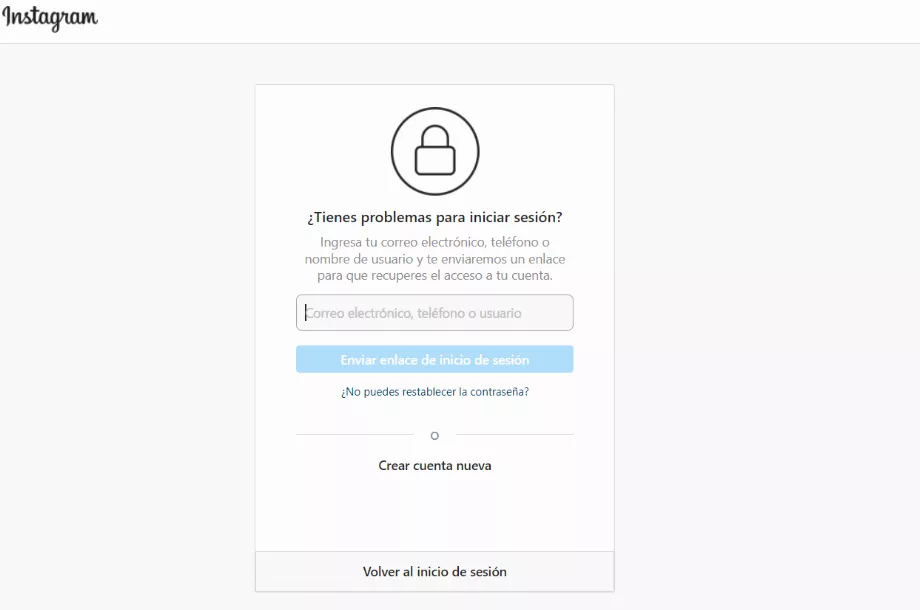C'est le moyen le plus courant et le plus simple de récupérer le mot de passe d'un compte Instagram. (Photo : capture)