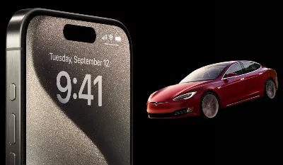 C'est le bouton de l'iPhone 16 qui pourra ouvrir une Tesla en quelques secondes