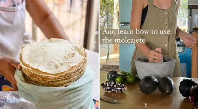 Une étrangère charge d'enseigner comment préparer des tortillas au Mexique ; Les Mexicains réagissent : « J'ai tout vu »