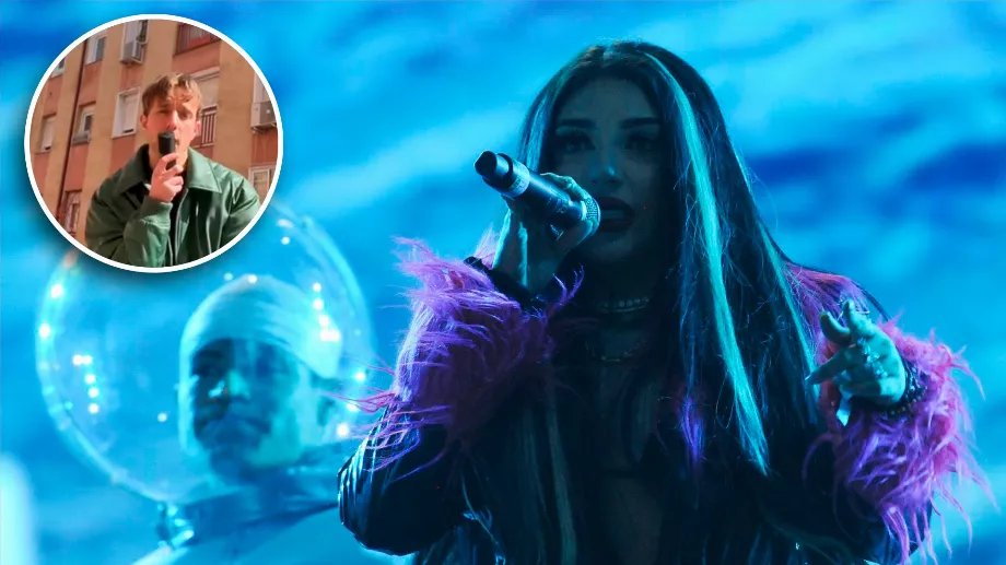 La chanson de Bellakath a été chantée en français Crédit : Cuartoscuro et Crédit : TikTok : dele_gt
