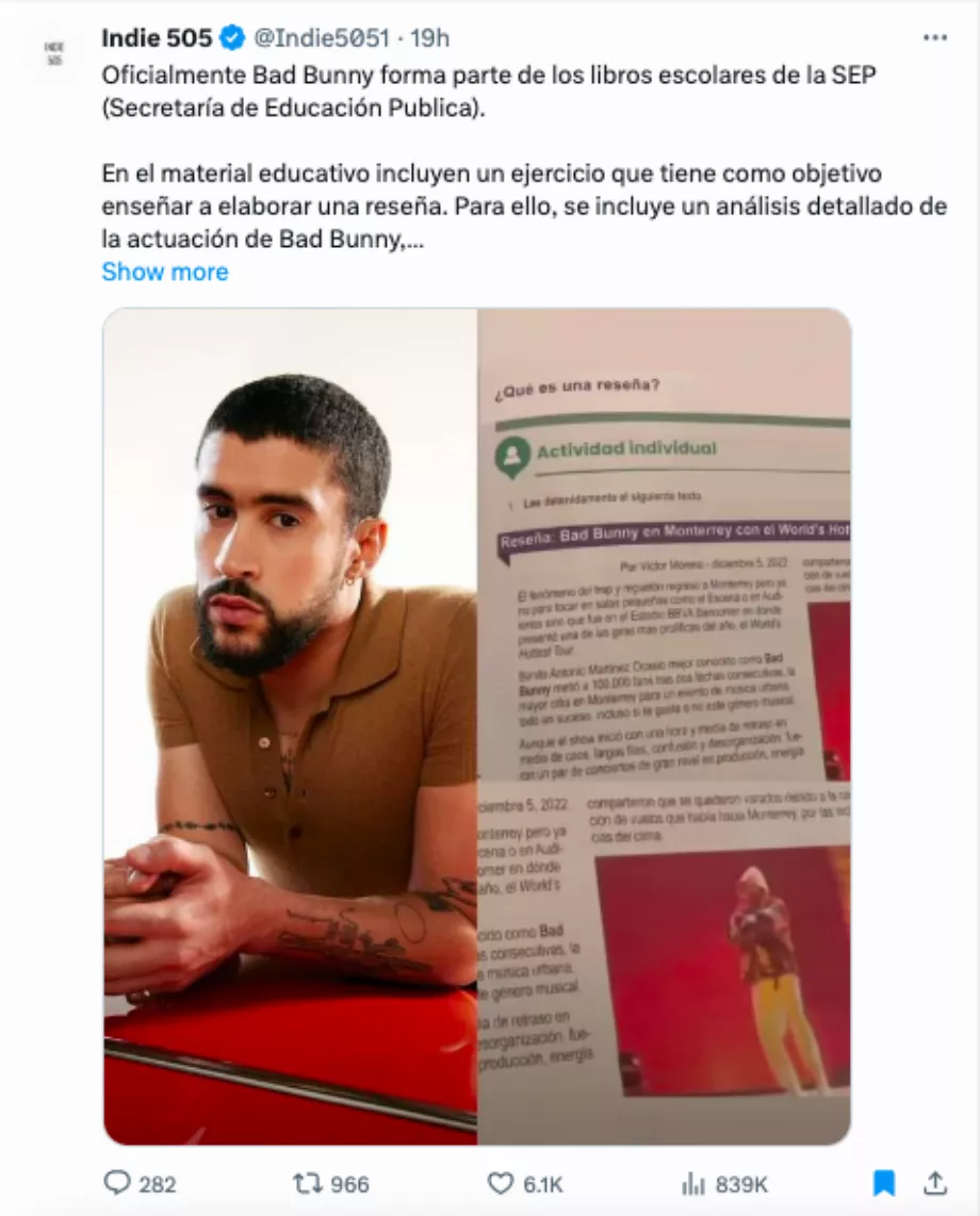 La nouvelle est devenue virale sur les réseaux sociaux. (Capture : X)