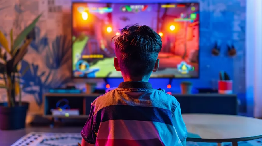 technologie et garçons, filles, enfance, jeunes, nourrissons, appareils électroniques, les Alphas, enfants des Millennials, génération du 21e siècle, croissance avec les nouvelles technologies, stimuli, ordinateurs, tables, assistance IA - (Illustrative Image Infobae)