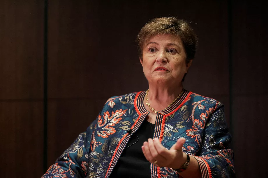 Près de 40 % des emplois dans le monde pourraient être affectés par l'IA, a averti la directrice générale du FMI, Kristalina Georgieva (Reuters - Carla Carniel)