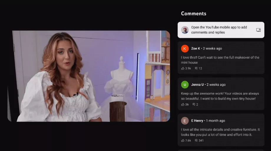 Avec la nouvelle mise à jour, les téléspectateurs pourront voir les commentaires en temps réel sans avoir à masquer la vidéo. (Photo : Europa Press)