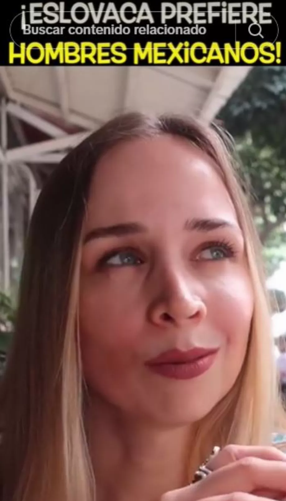 La femme a donné les points clés aux Mexicains pour pouvoir la conquérir. (TikTok @ExtranjerosxElMundo)