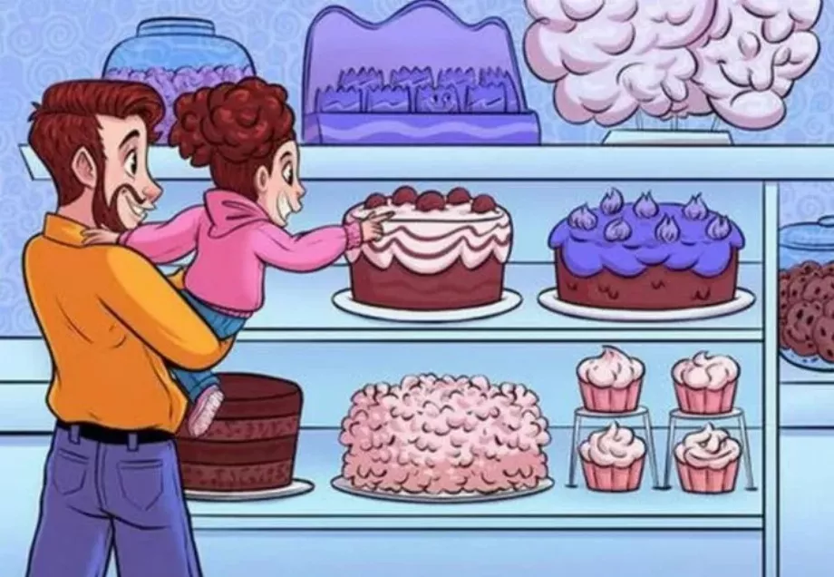 L'objectif est d'identifier les visages dans les desserts. (Le chroniqueur)