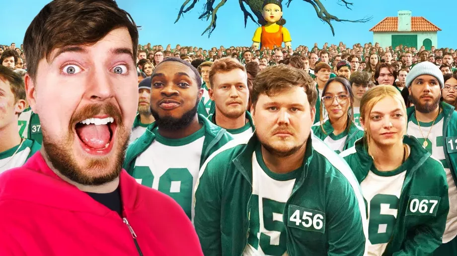 MrBeast, le YouTuber le plus rentable au monde, a réalisé une reconstitution impressionnante de « The Squid Game ». (@MrBeast)